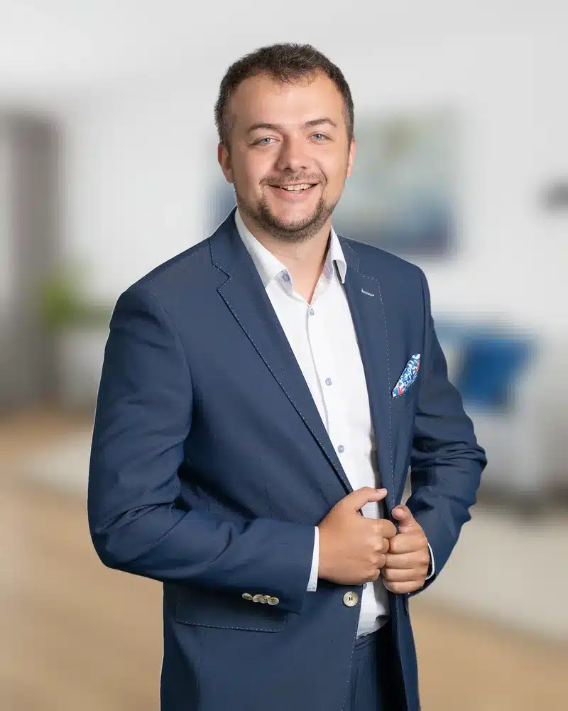 Marek Kaszowski, starszy specjalista ds. sprzedaży nieruchomości w Nestro Nieruchomości